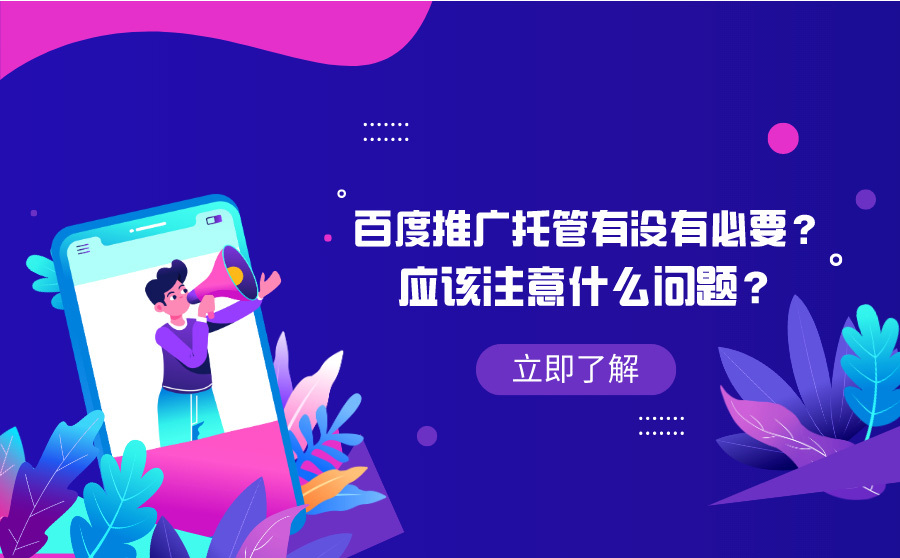 网站seo快速排名软件,百度推行托管有无必要？应当注重什么问题？