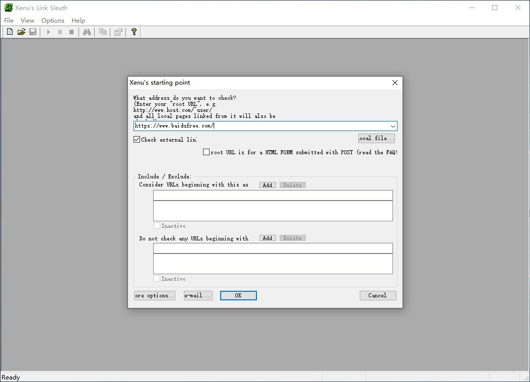 网站优化排名软件,Xenu网站死链接检测，SEO必备的链接剖析东西
